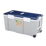 SPRING COOLER WITH WHEEL 55L AG550 GREY BLUE