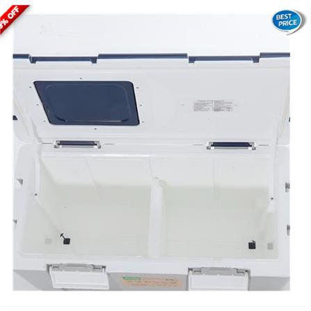 SPRING COOLER WITH WHEEL 55L AG550 GREY BLUE