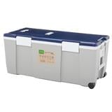SPRING 75L AG750 GY/BL COOLER WITH WHEEL