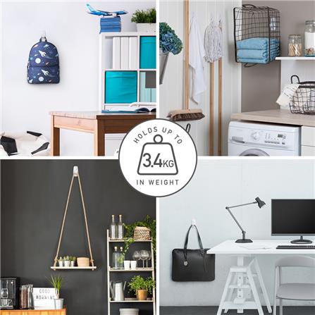 COMMAND UTILITY HOOK VALUE PACK JUMBO 17004-2