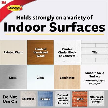 COMMAND PICTURE HANGING STRIPS EXTRA LARGE WHITE 17217