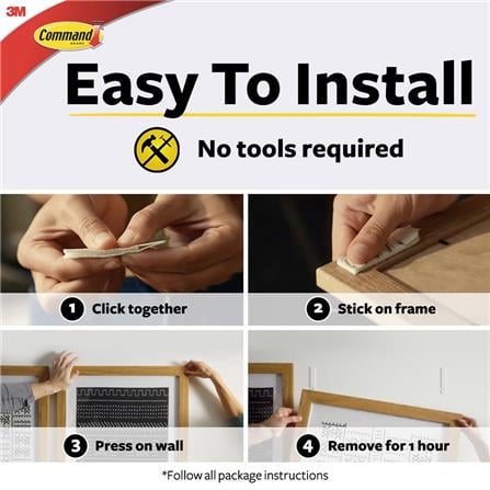 COMMAND PICTURE HANGING STRIPS EXTRA LARGE WHITE 17217