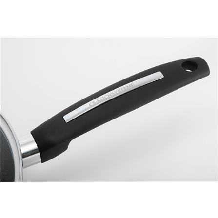 CS MUNSTER WOK PAN 28CM WITH FROSTED COATING CSWOK24982