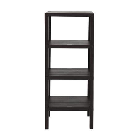 4-TIER SHELVING UNIT STACKO BRICK 30X40X100CM BROWN
