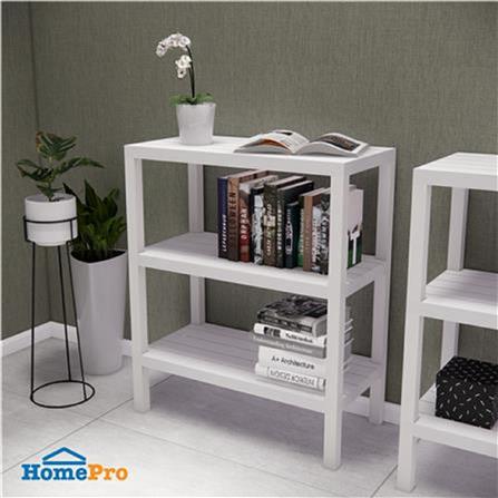 3-TIER SHELVING UNIT STACKO BRICK 30X60X73CM WHITE