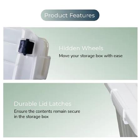 CONTAINER STACKO 110L 70X51X46CM PINK