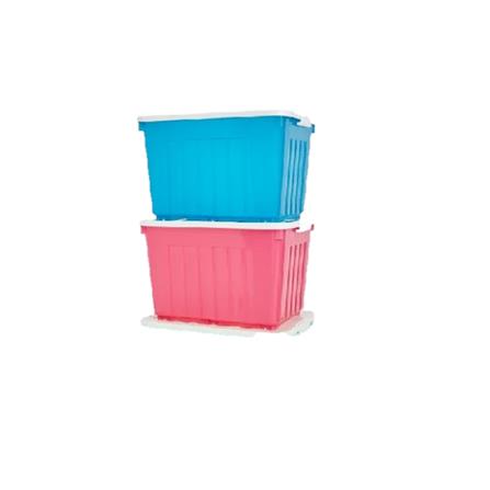 CONTAINER STACKO 110L 70X51X46CM PINK