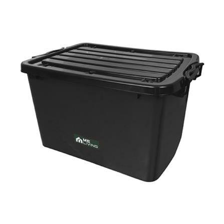 STORAGE BOX ME LIVING 51X72X41CM 110L BLACK