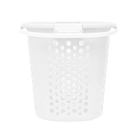 CLOTH BASKET 43.3X41.5X44cm PLIM WHITE