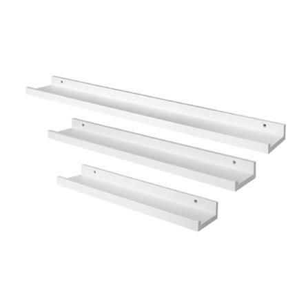 WALL SHELF SET STACKO COZI (S,M,L) WHITE 3PCS