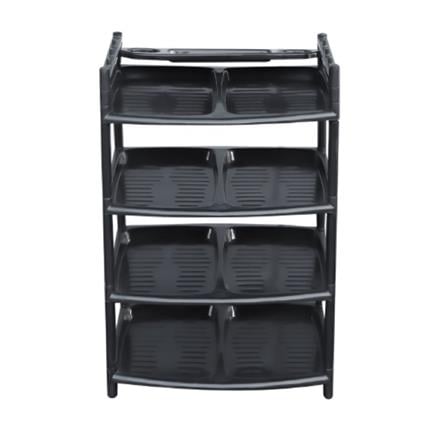 4 TIER SHOE RACK51X41X80CM ME LIVING GREY