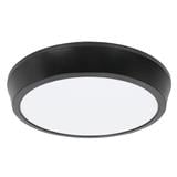 YETPLUS 9003 LED SURFACE DOWNLIGHT 12W 6500K BLACK ROUND