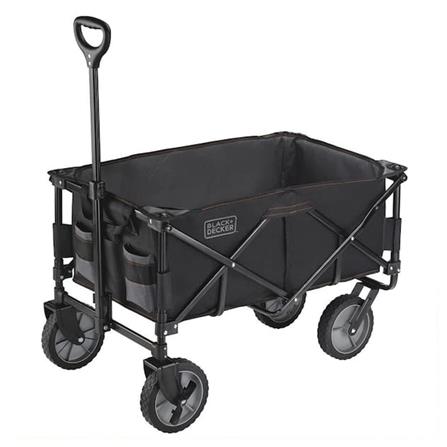BLACK & DECKER COLLAPSIBLE WAGON CART BDCWBK01-XJ 80KG &ndash; BLACK