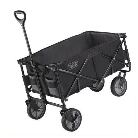 BLACK & DECKER COLLAPSIBLE WAGON CART BDCWBK01-XJ 80KG &ndash; BLACK