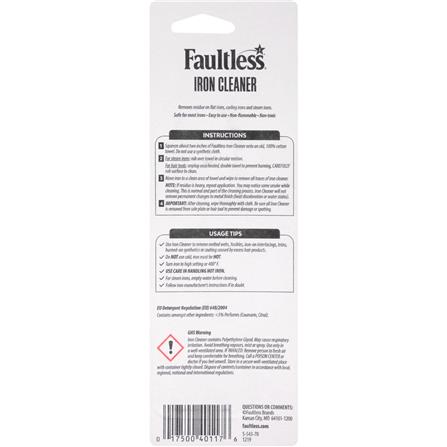 FAULTLESS HOT IRON CLEANER 28GRAM