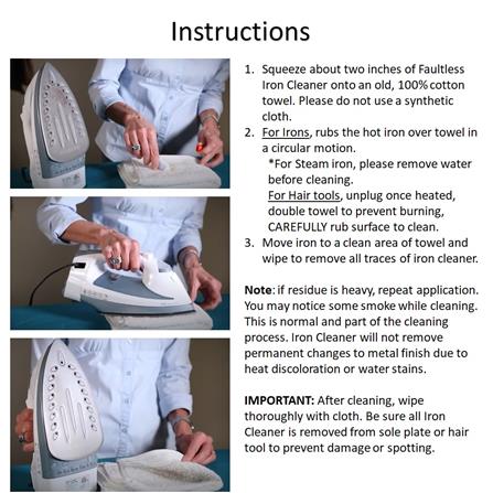 FAULTLESS HOT IRON CLEANER 28GRAM