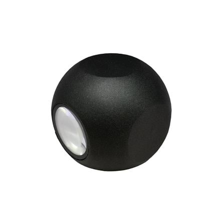 YETPLUS WALL OUTDOOR W3208-2 2X3W WARM WHITE (3000K)