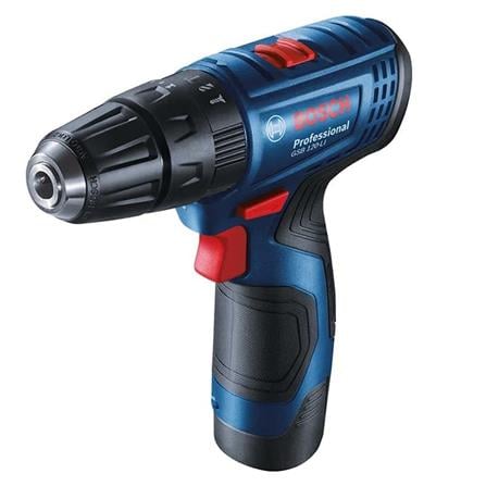 BOSCH 12V CORDLESS IMPACT DRILL (BATTERY INCLUDED) GSB120-LI + 23 ACCESSORIES