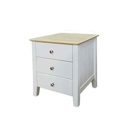 SNOOZELAND TYLER BEDSIDE TABLE 3 DRAWERS