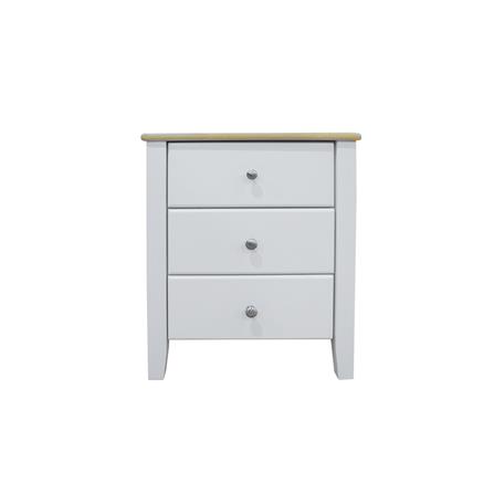 SNOOZELAND TYLER BEDSIDE TABLE 3 DRAWERS