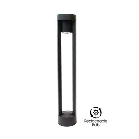 YETPLUS BOLLARD BL3238 GU10 BLACK H80