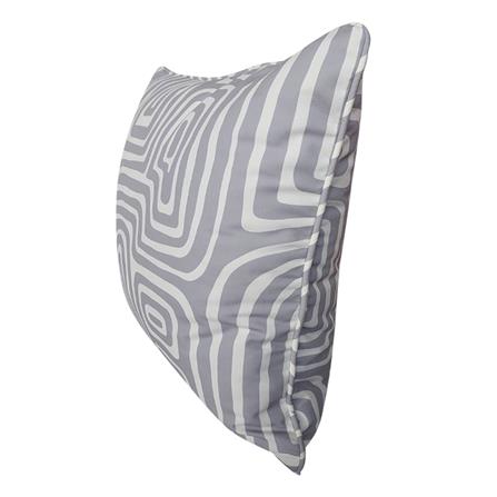HLS CUSHION MAZEO 24X24 GRAY