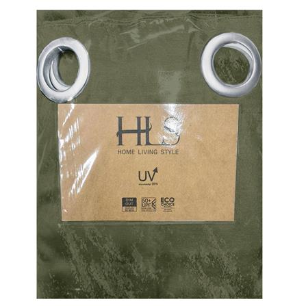 HLS CURTAIN EYELET ZAYN UV 140X250CM TAUPE