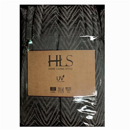 HLS CURTAIN FRENCH PLEAT BELLE UV 140X250CM DARK GRAY
