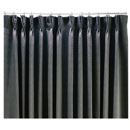 HLS CURTAIN FRENCH PLEAT BELLE UV 140X280CM DARK GRAY