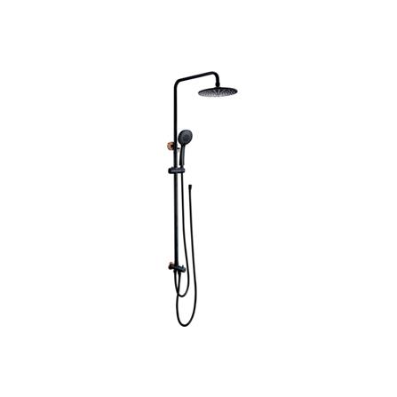LIVINOX RAIN SHOWER LRS-BG06-BLACK GOLD H120XW22.50XD14 CM