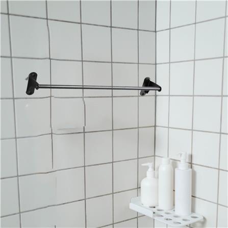 LIVINOX TOWEL BAR LBA-TB7507A-STAINLESS STEEL BLACK H9.50XW8XD7.50 CM