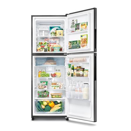 SHARP 2 DOOR REFRIGERATOR SJ3822MSS 380L SILVER FOLIO
