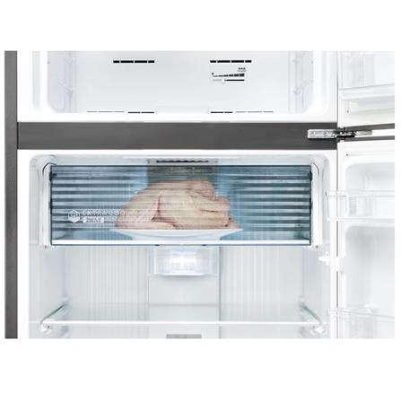 SHARP 2 DOOR REFRIGERATOR SJ3822MSS 380L SILVER FOLIO