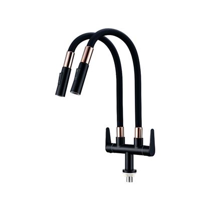 LIVINOX SINK FAUCET LT-BG132DF-STAINLESS STEEL-BLACK GOLD