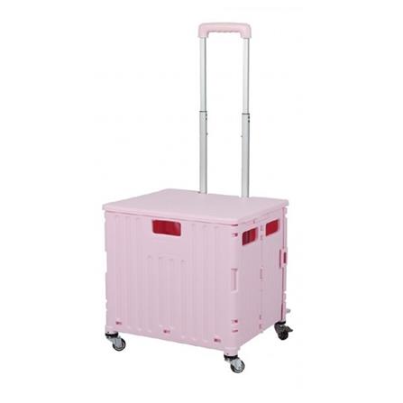 FOLDABLE CART OKURA 4 WHEEL 50KG (PINK)