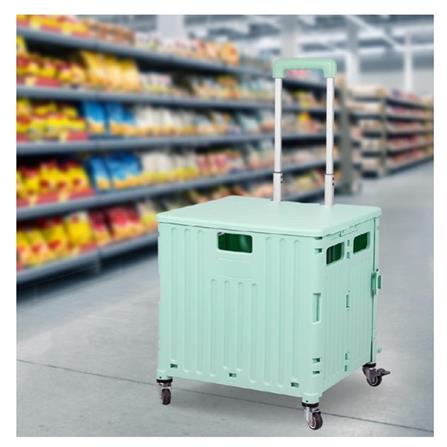 4 WHEEL FOLDABLE CART OKURA 50KG (MINT)