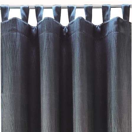 HLS CURTAIN TAB TOP LIANA UV 130X250CM GRAY