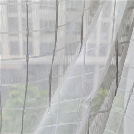 HLS SHEER CURTAIN TAB TOP SCOT 150X180CM WHITE