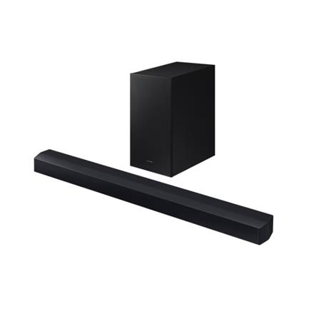 SAMSUNG SOUND BAR HW-C450/XM WITH WIRELESS SUBWOOFER; BASS BOOST, ADAPTIVE SOUND LITE (2.1.CH)