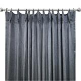 HLS CURTAIN FRENCH PLEAT LIANA UV 140X250CM GRAY
