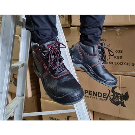 PENDEKAR MID-CUT SAFETY SHOE Y2005 BLACK #7