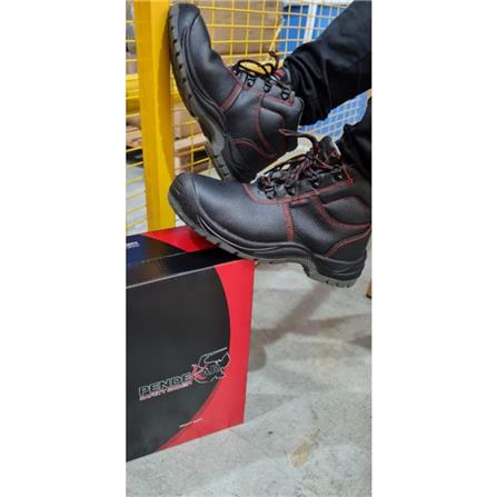 PENDEKAR MID-CUT SAFETY SHOE Y2005 BLACK #7
