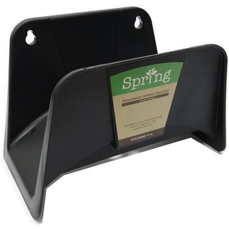 PLASTIC HOSE HANGER SPRING  BLACK