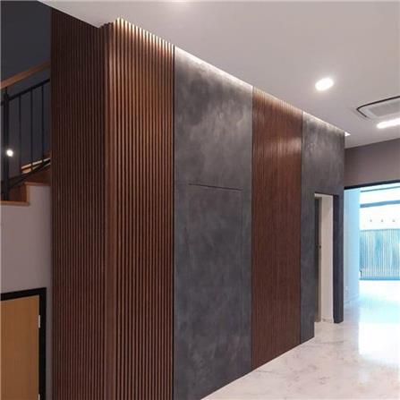ECOCLASS WALL LINE 300X16X2.5CM A4-04 BROWN 0.48M2