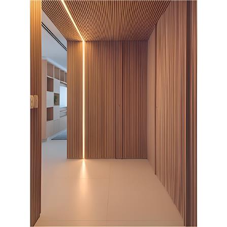 ECOCLASS WALL LINE 300X16.2X1.15CM A6-98 HAZEL 0.486M2 1pc