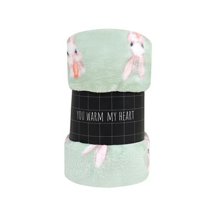 HLS BLANKET ROBIN GREEN 50X60