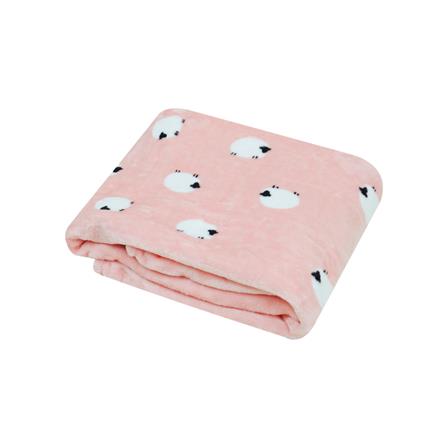 HLS BLANKET SOFTY PINK 50X60