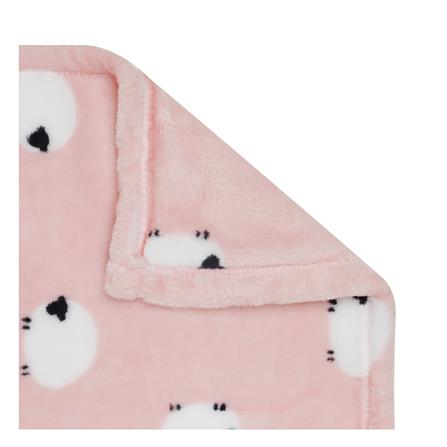 HLS BLANKET SOFTY PINK 50X60