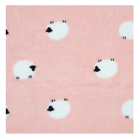 HLS BLANKET SOFTY PINK 50X60