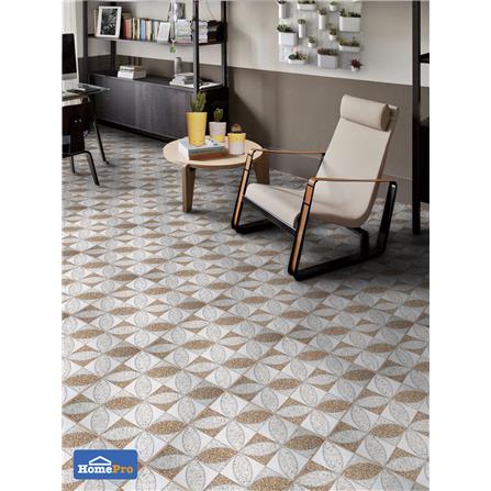 TARA FLOORTILE 40X40CM LUPE-BROWN 0.96M2